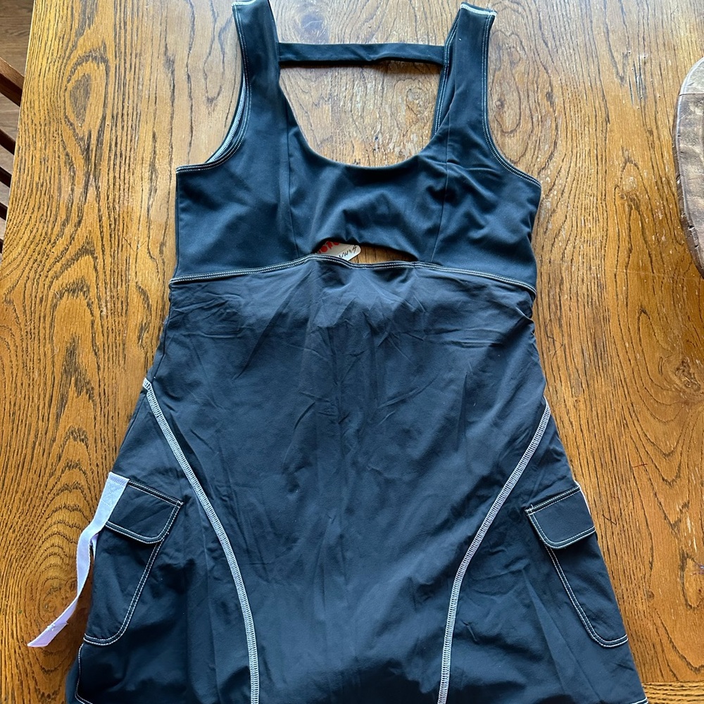 Black Free People Athleisure Dress